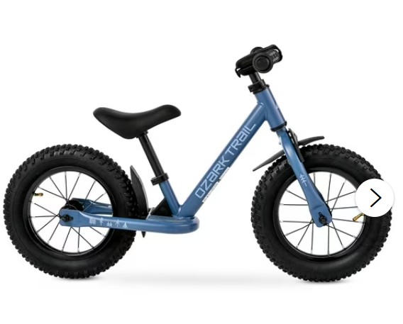 Ozark Trail 12″ M.1 Timber Kids’ Balance Bike, Blue, Unisex