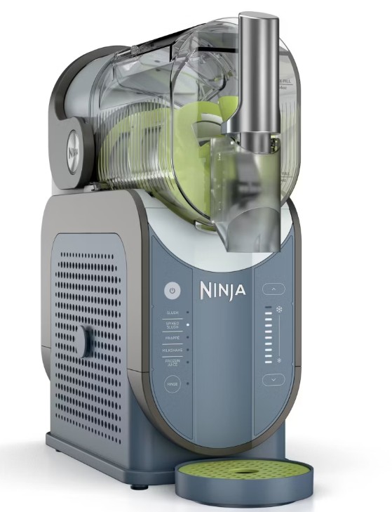 Ninja SLUSHi 88oz Professional Frozen Drink Maker with RapidChill Technology 5 Preset Programs Denim FS301ND