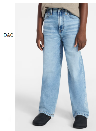 Weekend Academy Boys Baggy Denim Pants, Sizes 4-18