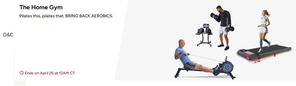 The Home Gym Equipment on sale