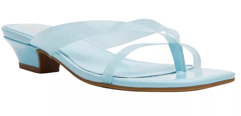 Women’s Bex Jelly Strappy Thong Block Heel Sandals