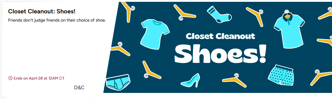 Closet Cleanout: Shoes!