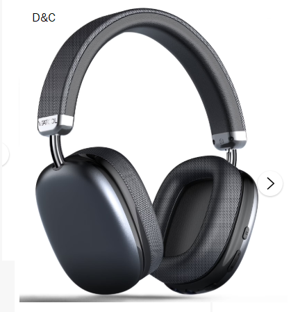 Bluetooth Headphones Over Ear, 65Hrs Playtime Wireless Headphones,Bass Boosted by 90%,Lightweight Headset with Deep Bass, Clear Call with 4 Noise Cancelling Mics,Low Latency for Travel Work Cellphone