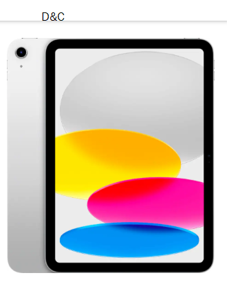 Apple – 11-inch iPad A16 chip with Wi-Fi – 128GB – Silver