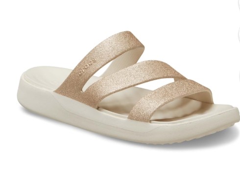 Crocs Women’s Getaway Glitter Strappy Sandal
