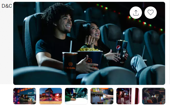 Regal Premiere Movie Tickets – save 40%NOW ONLY $12.xx