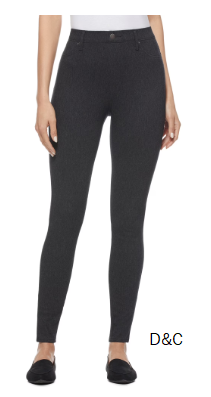 Time and Tru Women’s High Rise Jeggings, 29″ Inseam, Sizes XS-XXL