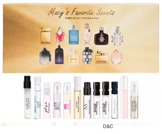 Macy’s 26-Pc. For Her Fragrance Sampler Set