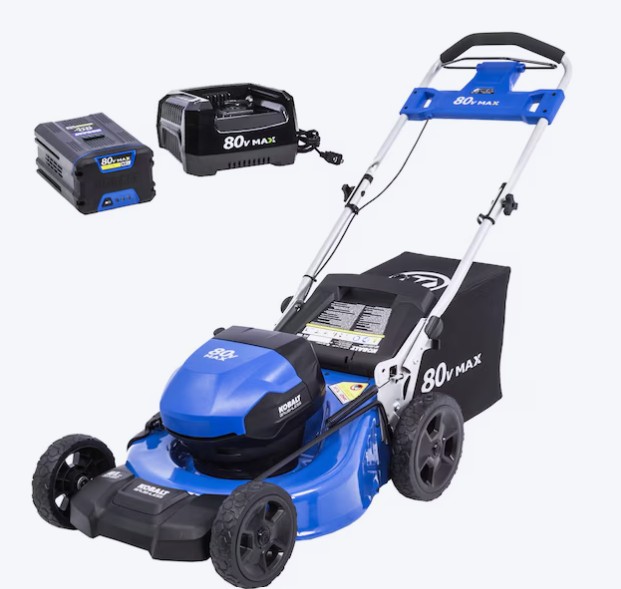 Kobalt 80-volt, 21-in Push Battery Walk Mower with (1) 5 Ah Battery Included