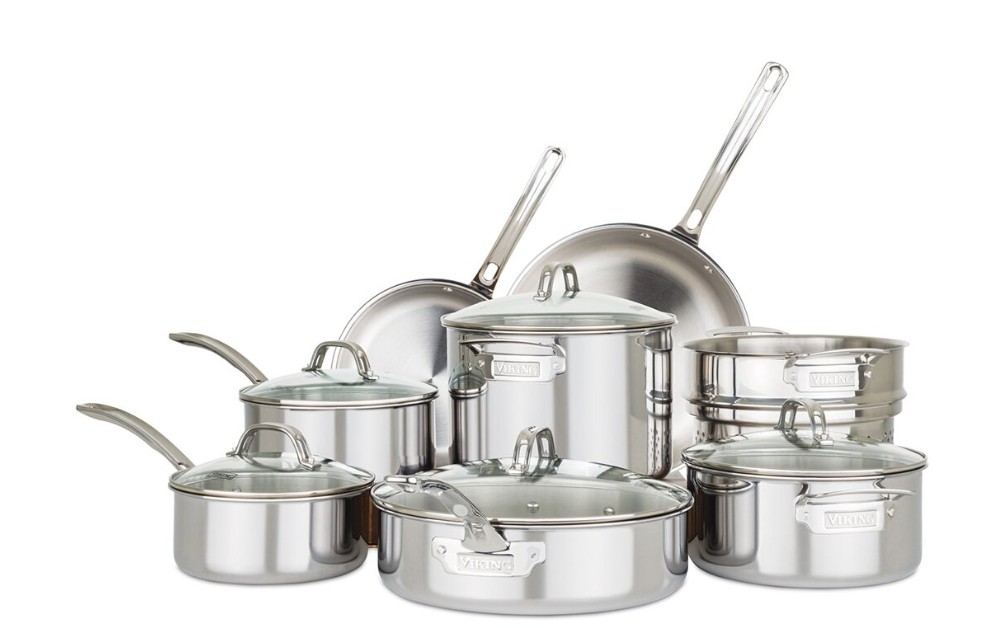 3-Ply Stainless Steel 13pc Cookware Set67