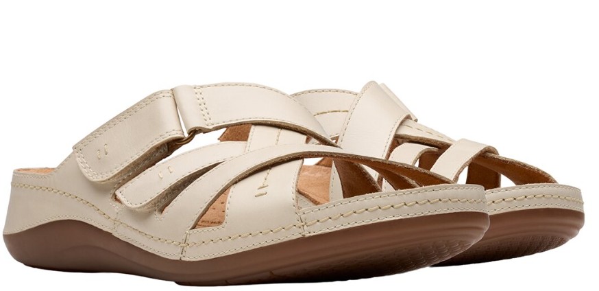 Cecily Leather Slide