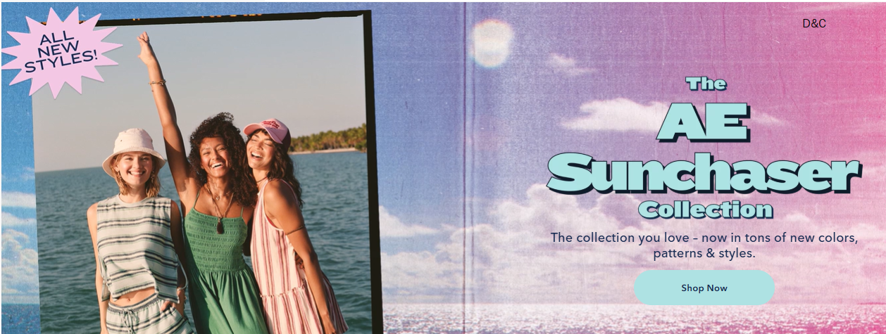 American Eagle Free shipping all orders 25% to 40% off all Jeans & Shorts