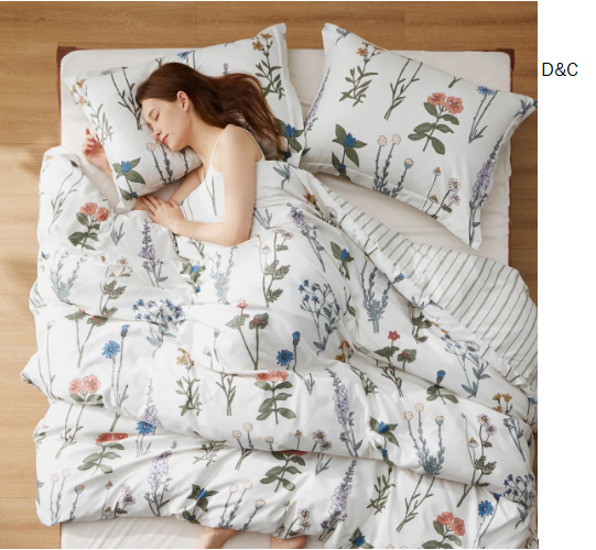Bedsure Floral Comforter Set