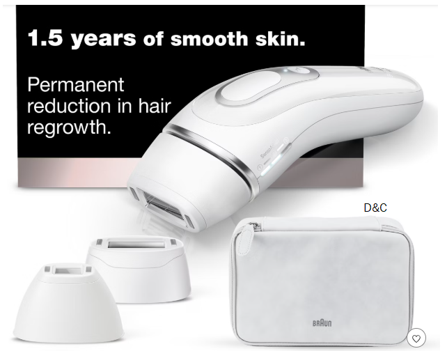 Braun Silk-expert Pro 3 PL3120 IPL Hair Removal System: For Legs, All Hair Types, Electric Powered