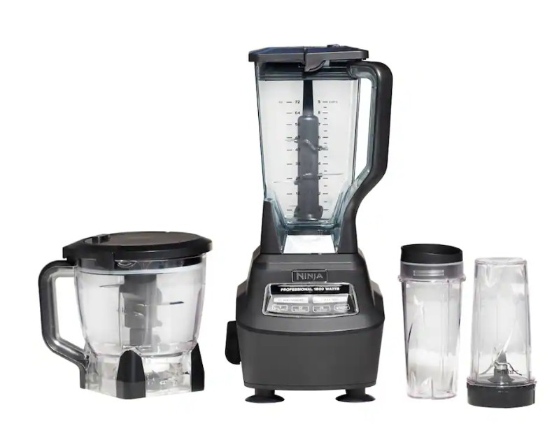 Ninja – Mega Kitchen System 72-Oz. Blender – Black