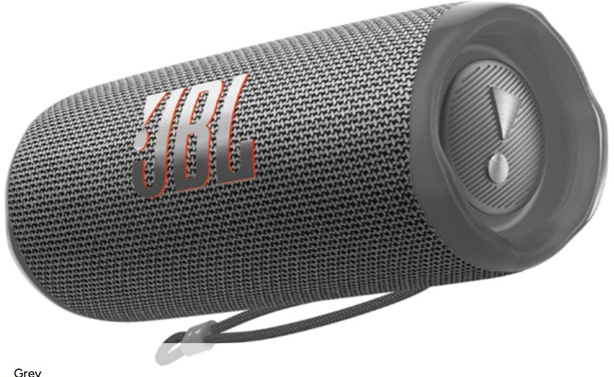 (NEW) JBL Flip 6 Portable Bluetooth Speaker, powerful sound and deep bass, IPX7 waterproof, 12 hours of playtime, JBL PartyBoost for multiple speaker pairing for home, outdoor and travel (Black)