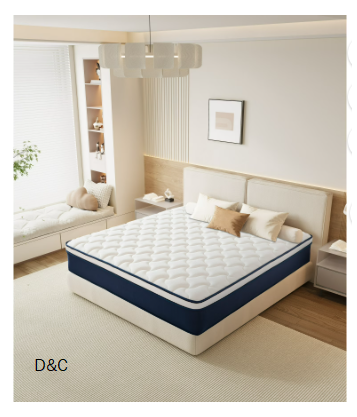 QOFYU Queen Mattress 12 Inch, Queen Size Spring HybridGel Memory Foam Mattress, Plush Queen Mattresses in a Box