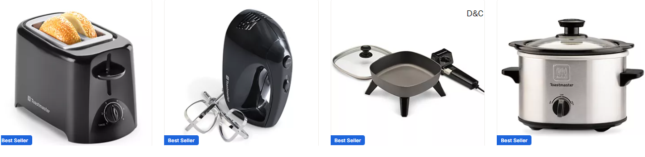 Toastmaster Kitchen Appliances