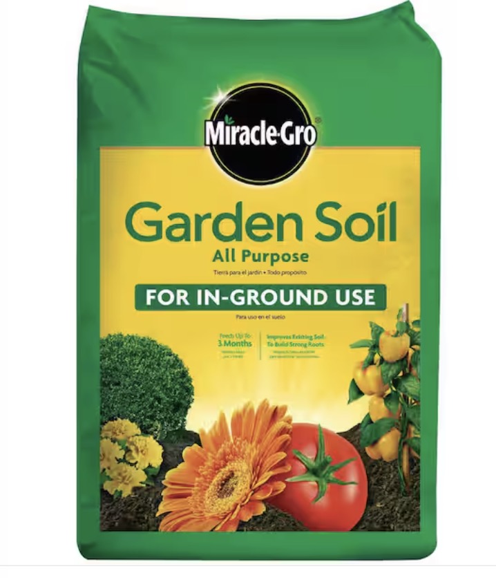 Garden Soil All Purpose 0.75 cu. ft. for In-Ground Use, Gardens and Raised Beds, Flowers, Vegetables, Trees, Shrubs