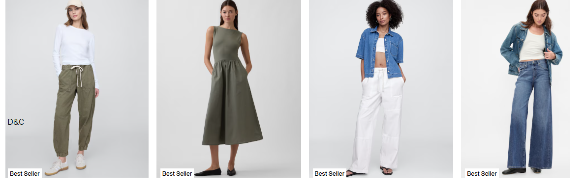 GAP – Sale: Up to 75% Off