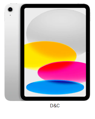 Apple – 11-inch iPad A16 chip with Wi-Fi – 128GB – Silver