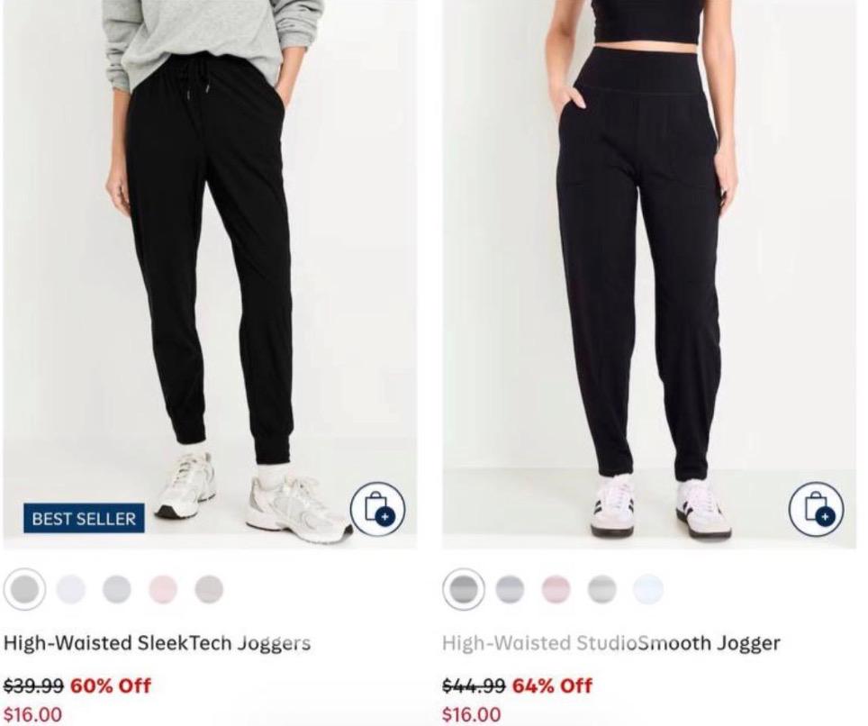 50% off on women’s pants
