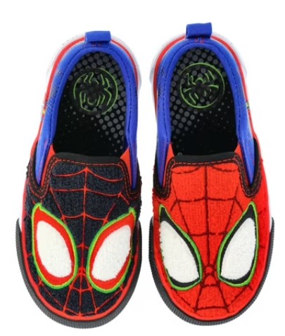 Spider-Man Toddler Boys Casual Slip On Shoes