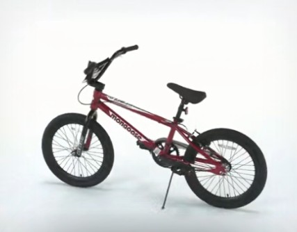 Mongoose Rebel RS1 Kids BMX Bike, 20-in. Wheels, Kids Ages 7-13, Red