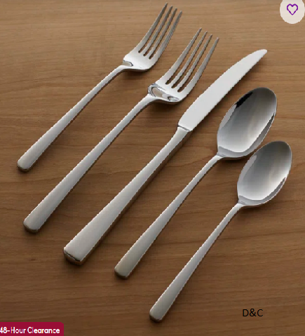 Oneida Doublet 20 Piece Everyday Flatware Set, Service For 4