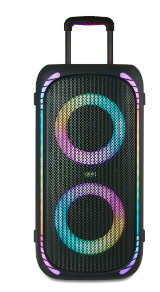 onn Large Party Speaker Gen 2 with LED Lighting