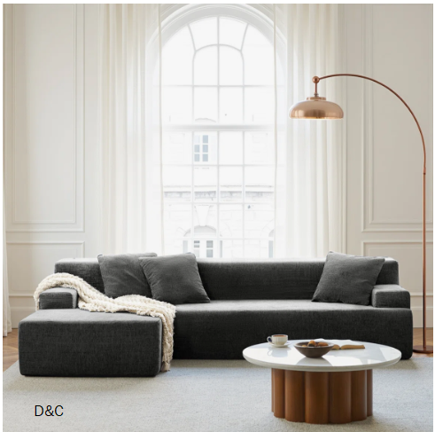 Jiang Modern 110″ Wide Sofa