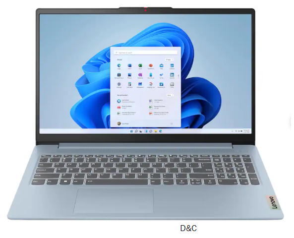 Lenovo – IdeaPad Slim 3i 15.6″ Full HD Laptop – Intel Processor N150 2024- 8GB Memory – 128GB UFS – Frost Blue