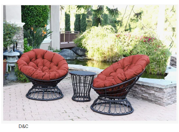 Barrigan 2 – Person Patio Conversation Set with Cushions