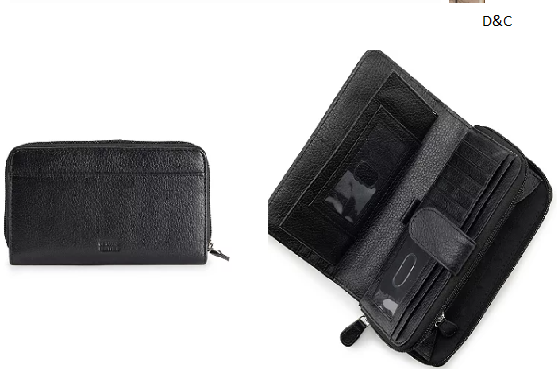 All in One Leather Clutch