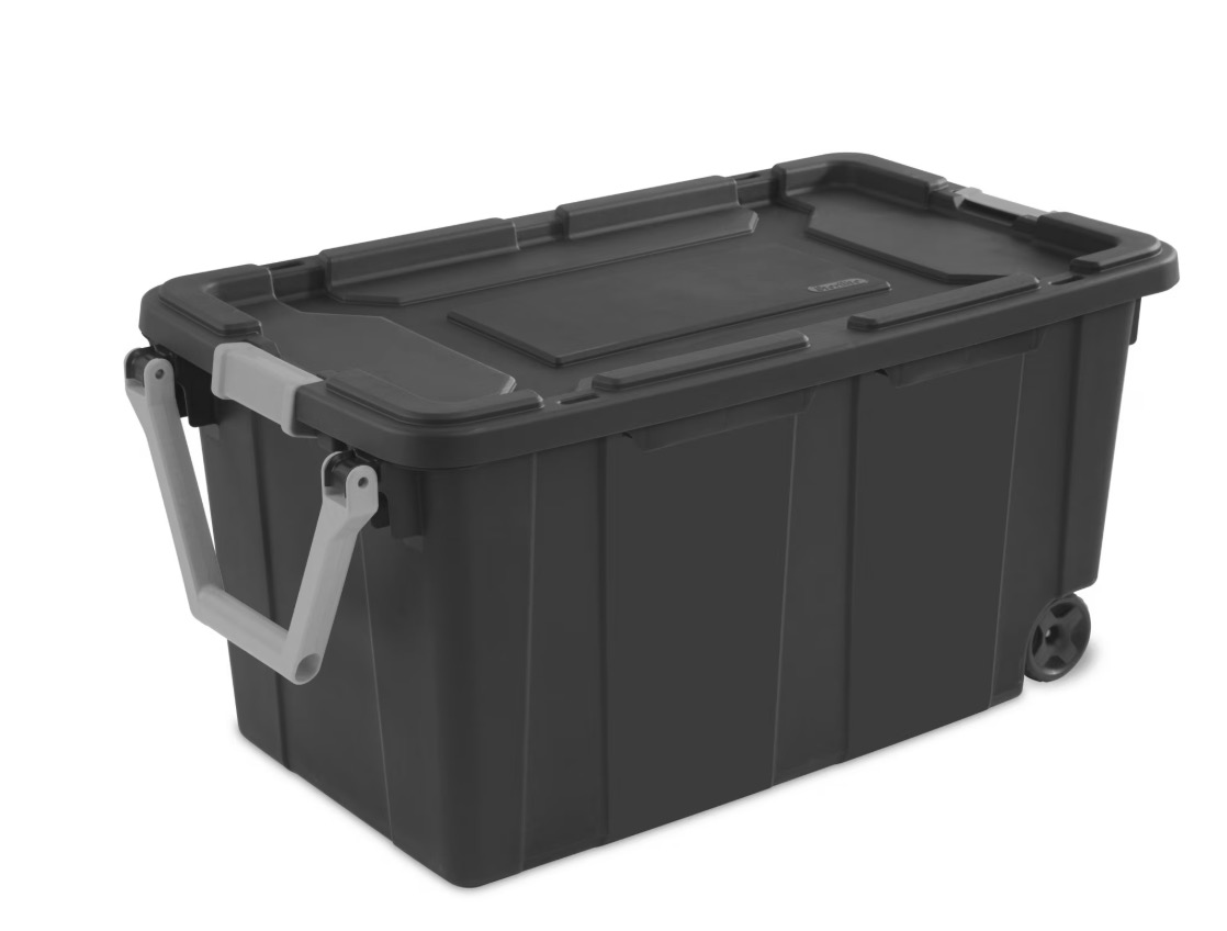 Sterilite Extra-Large Wheeled Industrial Storage Bin