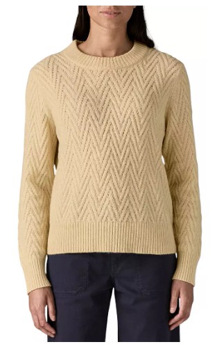 Patagonia Women’s Recycled Wool-Blend Crewneck Sweater