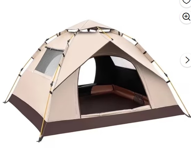Mapskey 2 Person Tent for Camping, Instant Pop Up Camping Tent with Screen Porch, Family Tent for Outdoor/Hiking/Traveling, with Tote Bag, Camp Dome