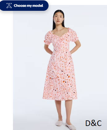 Scoop Women’s and Women’s Plus Lace Collar Dress, Sizes XS-4X