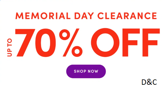 Wayfair Memorial Day sale
