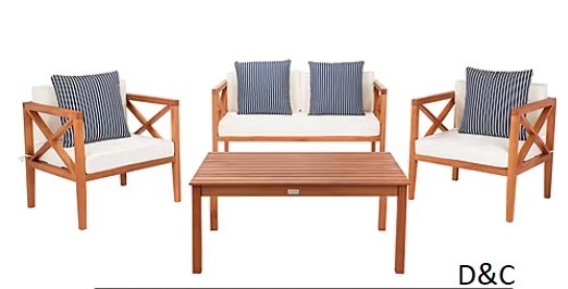 Safavieh Nunzio 11-pc. Conversation Set Cushioned