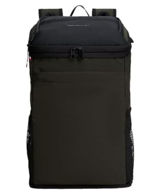Tommy Hilfiger Mens Travel Packable Backpack,DARK WOODLAND One Size