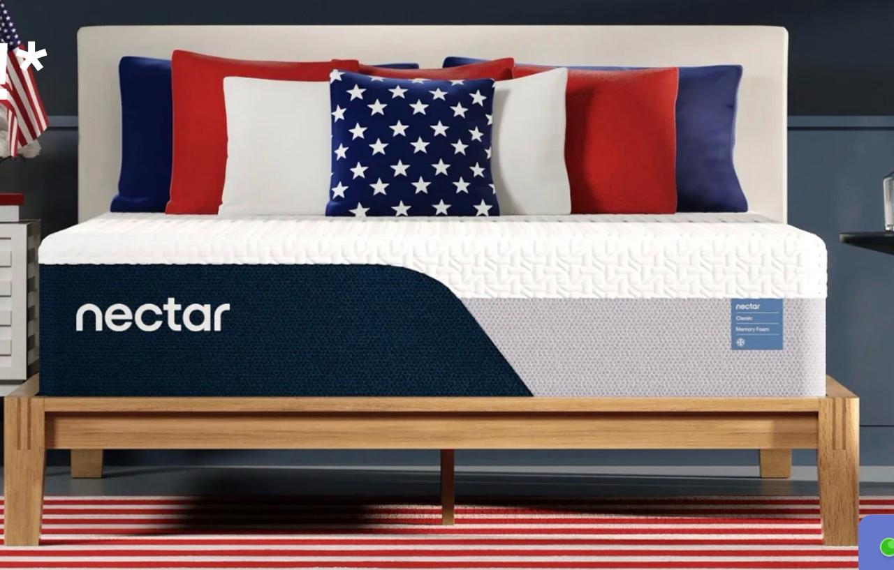 Wayfair: Up to 50% Off Nectar Mattresses