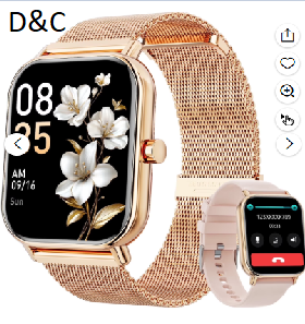 Mingdaln Smart Watch fits for Android and Iphone