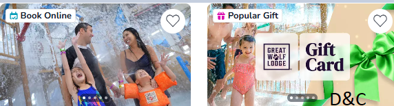 Great wolf lodge deals staring at $100+