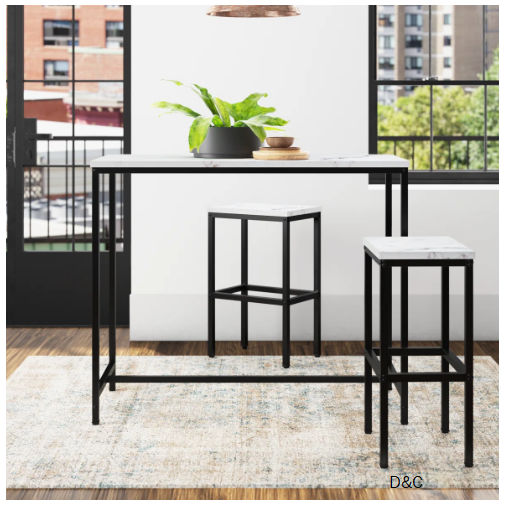 Reitz 2 – Person Four Leg Dining Set (Set of 3)