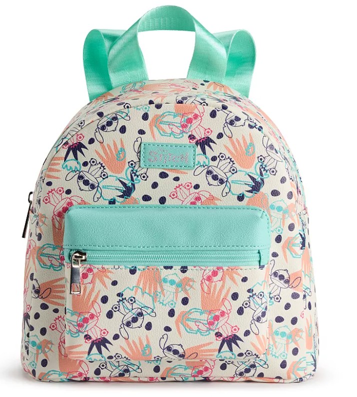 Disney’s Stitch Outlines Tropical Print Mini Backpack