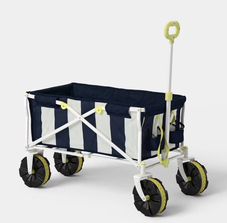 Folding Wagon Striped Blue – Room Essentials™