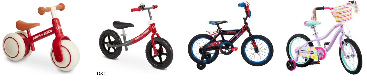 Kids bikes up to 40% off