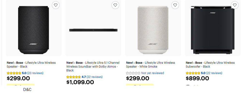 Bose Home Audio Collection