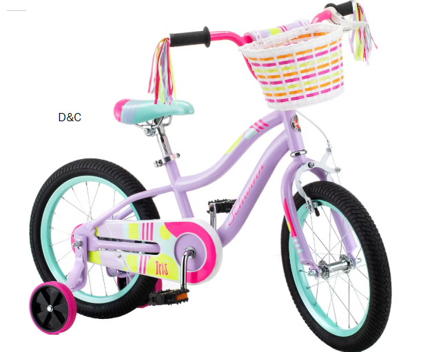 Schwinn Iris 16″ Kids’ Bike – Purple